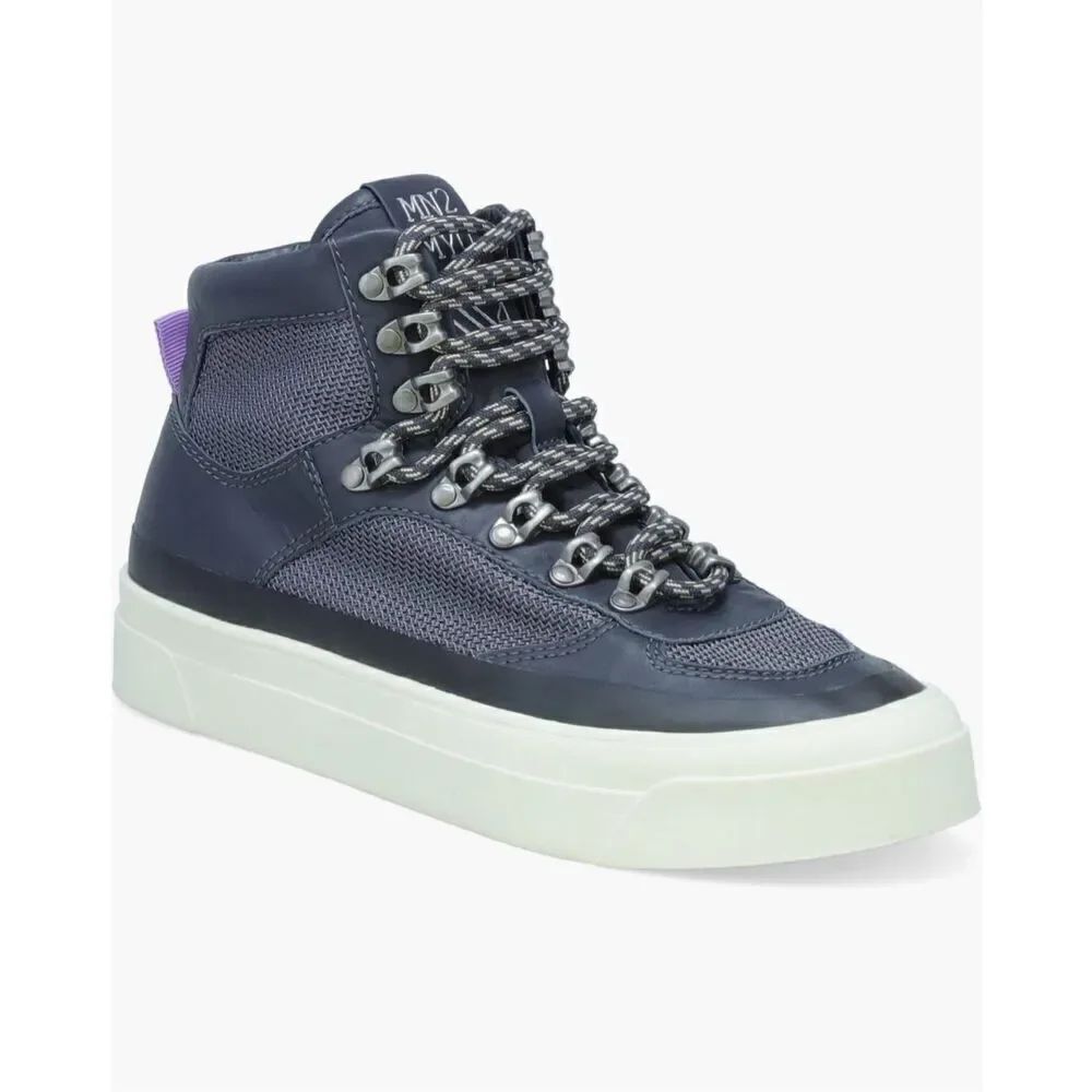 Miz Mooz Alpyne sneakers women’s blue leather size 8 NWB
